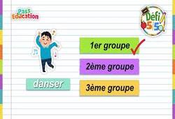 Leçon, exercice et évaluation :<br/> L'infinitif et le groupe des verbes – CE2 – Exercices en vidéo - Défi 5/5 - Cycle 2