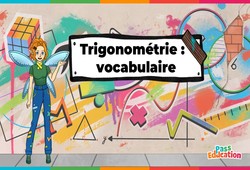 Vocabulaire (Trigonométrie) – 4ème – 3ème – Vidéo pédagogique – La Fée des Maths