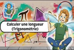 Calculer une longueur (Trigonométrie) – 4ème – 3ème – Vidéo – La Fée des Maths - Cycle 4