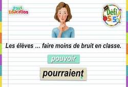 Le présent du conditionnel – 6ème – Exercices en vidéo - Défi 5/5 - Cycle 4