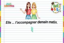 Le présent du conditionnel – 5ème – Exercices en vidéo - Défi 5/5 - Cycle 4