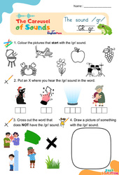 Vidéo interactive /gr/ – CP CE1 CE2 CM1 CM2 – Carousel of Sounds – Vidéo interactive + Fiche