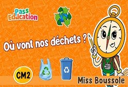 Vidéo Où vont nos déchets&nbsp;? – Cm2 – Vidéo pédagogique – Miss Boussole - Cycle 3