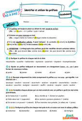 Classer des mots par ordre alphabétique – CM2 – Exercices Pas à Pas - Cycle 3 - PDF à imprimer