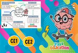 Vidéo Le pluriel des noms en -al et -ail – Carte mentale en vidéo pour le ce2 - Cycle 2
