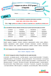 Leçon, exercice et évaluation :<br/> Conjuguer un verbe en -IR (2e groupe) à l’imparfait – CE2 – Exercices Pas à Pas - Cycle 2 - PDF à imprimer