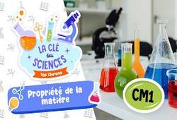 Propriété de la matière – Cm1 – Quiz – La Clé des Sciences - Cycle 3