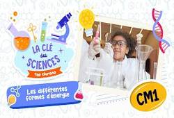 Leçon, exercice et évaluation :<br/> Les différentes formes d’énergie – Cm1 – Quiz – La Clé des Sciences - Cycle 3