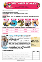 Exercice Hygiène de vie et sécurité domestique – CE2 – Exercices – Apis & ses amis - Cycle 2 - PDF à imprimer