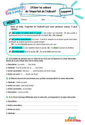 Utiliser les valeurs de l’imparfait de l’indicatif – 5ème – Exercices Pas à Pas - Cycle 4 - PDF à imprimer