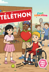 Cahier de vacances - Téléthon – Fichier d’activités – Cm1 – Cm2 - 6ème - Cycle 3 - PDF à imprimer en libre téléchargement