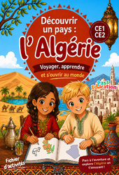 Algérie - Découvrir un pays - CE1 - CE2 - Cahier de vacances - Cycle 2 - PDF à imprimer