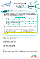 Identifier le présent du subjonctif – 5ème – Exercices Pas à Pas - Cycle 4 - PDF à imprimer