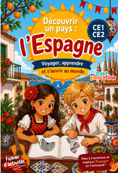 Cahier de vacances - Espagne - Découvrir un pays - CE1 - CE2 - Cahier de vacances - Cycle 2 - PDF à imprimer en libre téléchargement