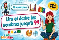 Lire, écrire et décomposer les nombres jusqu'à 99 - Ce1 - Vidéo pédagogique