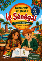 Sénégal - Découvrir un pays - CM1 - CM2 - 6ème - Cahier de vacances - PDF à imprimer
