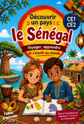 Sénégal - Découvrir un pays - CE1 - CE2 - Cahier de vacances - PDF à imprimer