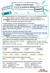 Conjuguer les verbes du 3e groupe en -re et -oir au présent de l’indicatif – CM2 – Exercices Pas à Pas - Cycle 3 - PDF à imprimer