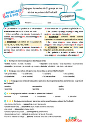 Conjuguer les verbes du 3e groupe en -tre et -dre au présent de l’indicatif – CM2 – Exercices Pas à Pas - Cycle 3 - PDF à imprimer