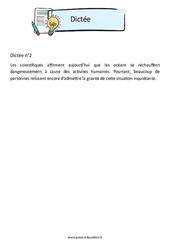 Dictée n°2 - 3ème - Brevet des collèges - Cycle 4 - PDF à imprimer