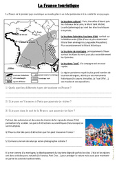 Le Tourisme CM1 Exercice valuation R vision Le on Pdf Imprimer