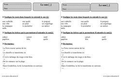 Son [j] - Ce2 - Exercices - Orthographe - PDF à imprimer