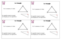 Triangle – Ce1 - Leçon <small style='color:inherit;'>(téléchargement gratuit)</small>
