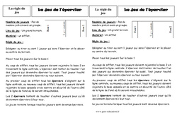 La règle du jeu - Ce2 – Lecture - Textes prescriptifs, fonctionnels – Cycle 3 - PDF à imprimer