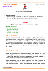 Quadrillage - MS - Séquence - Séances - PDF à imprimer