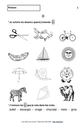 Images et sons - Lecture - Cp - Français - Cycle 2 - PDF à imprimer
