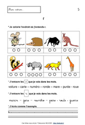 Chasse aux sons - Lecture - Cp - Français - Cycle 2 - PDF à imprimer