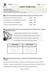 Distinguer le verbe - Cm1 - Evaluation - Bilan - PDF à imprimer