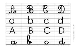 Alphabets – Affichages pour la classe – Maternelle – PS – MS – GS - CP - PDF à imprimer