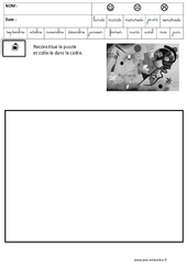 kandinsky - Puzzle - Logique – Maternelle – Grande section – GS – Cycle 2 - PDF à imprimer