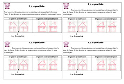 Symétrie – Ce1 - Leçon - PDF gratuit à imprimer