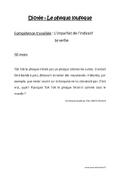 Le phoque loufoque - Dictée traditionnelle - Ce2 - PDF à imprimer