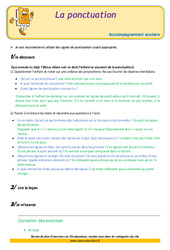 La ponctuation - CE2 - Soutien scolaire - Aide aux devoirs - PDF à imprimer